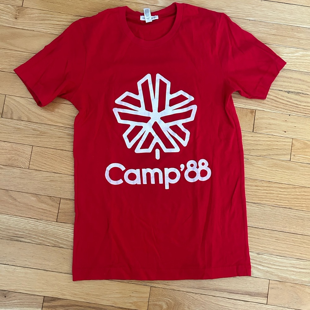 Camp Brand Goods Camp ‘88 Red T-Shirt